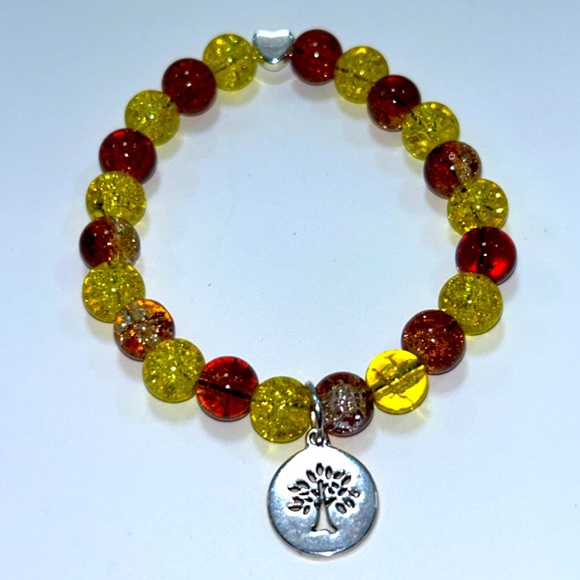 Handmade Tree Pendant Charm Bracelet! “My Family My Love!” - Picture 6 of 6